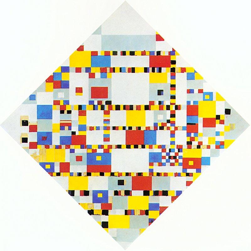 Piet Mondrian Victory Boogie Woogie